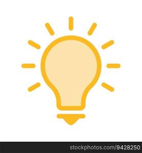 bulb lamp icon