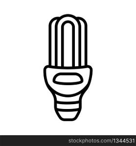 bulb lamp icon design, flat style trendy collection