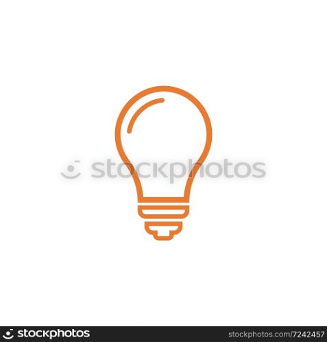 Bulb logo vector ilustration template