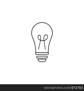 Bulb logo vector ilustration template