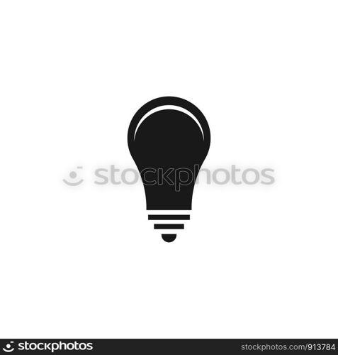 Bulb logo vector ilustration template