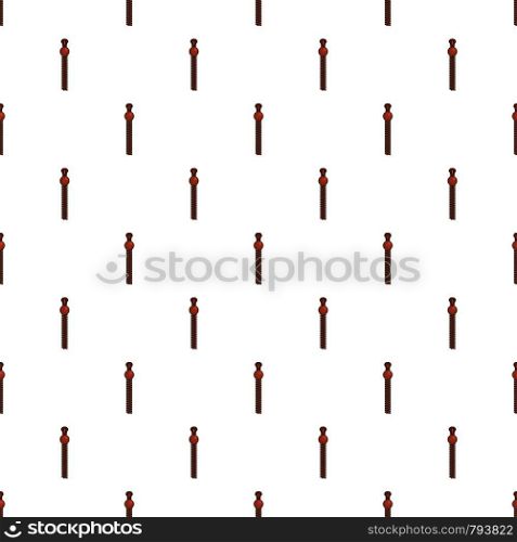 Bulb zip pattern seamless vector repeat for any web design. Bulb zip pattern seamless vector