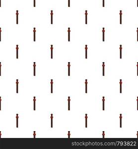 Bulb zip pattern seamless vector repeat for any web design. Bulb zip pattern seamless vector