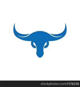 BULL Horn Logo Template vector icon illustration design