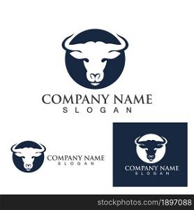 Bull logo and symbol vector eps