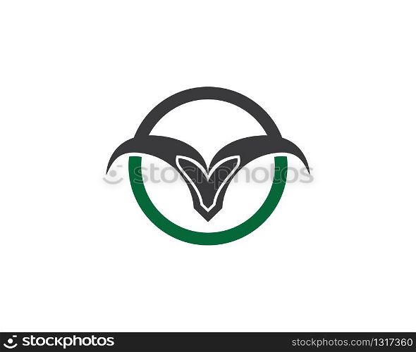 Bull logo template vector icon illustration design