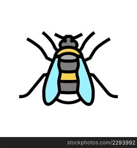 bumblebee insect color icon vector. bumblebee insect sign. isolated symbol illustration. bumblebee insect color icon vector illustration