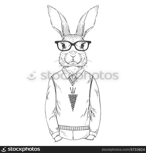 bunny boy hipster