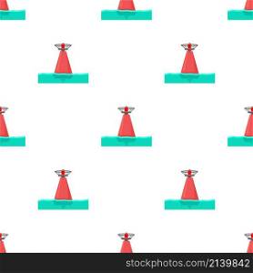 Buoy pattern seamless background texture repeat wallpaper geometric vector. Buoy pattern seamless vector