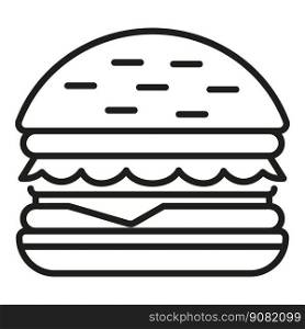 Burger disease icon outline vector. Pain joint. Medical doctor. Burger disease icon outline vector. Pain joint
