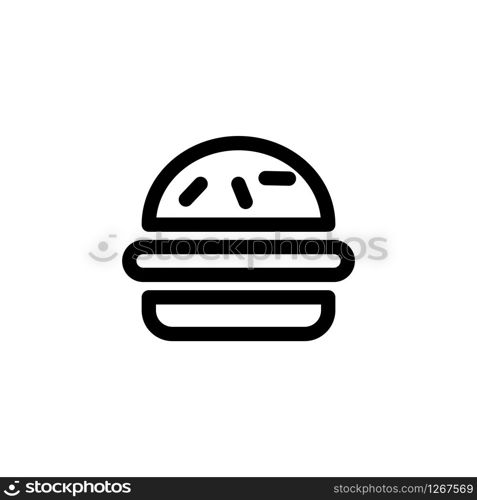 Burger icon design vector template