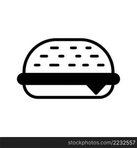 Burger icon vector design template