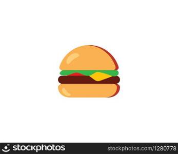 Burger vector icon illustration design