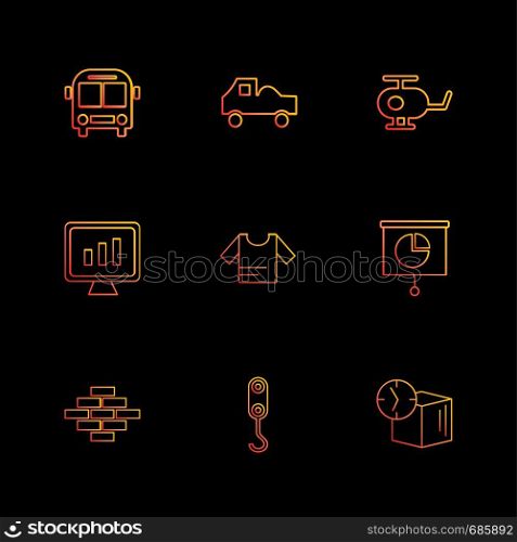 bus , helicopter , truck , shirt , bricks , cube , transport , travel ,transportation , traveling , boat , ship , plane , car , bus , truck , ticket , train , hardware , money, cart , shopping, icon, vector, design, flat, collection, style, creative, icons