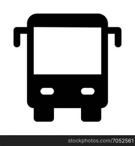 bus icon on isolated background