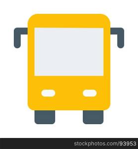 bus icon on isolated background