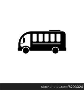 Bus icon vector illustration symbol design