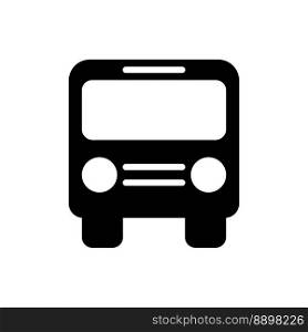 Bus icon vector on trendy design