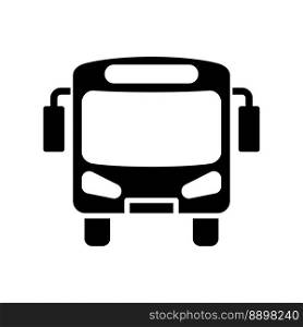Bus icon vector on trendy design