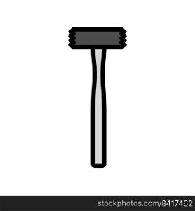 bushing hammer tool color icon vector. bushing hammer tool sign. isolated symbol illustration. bushing hammer tool color icon vector illustration