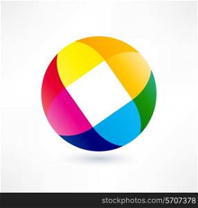 Business Abstract Circle icon. Design logo.
