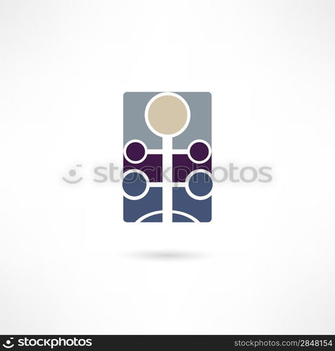 Business abstract icon