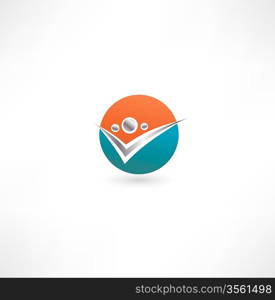 Business abstract icon