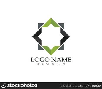 Business abstract logo design template