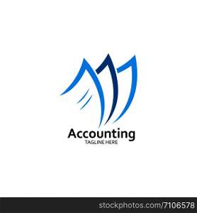Business Accounting and Financial logo template vector illustration design