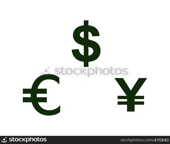 Business acounting money logo vector template