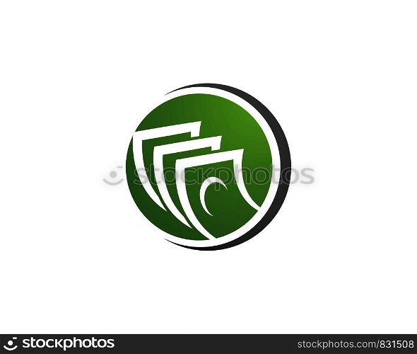 Business acounting money logo vector template