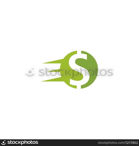 Business acounting money mobile cash logo vector template