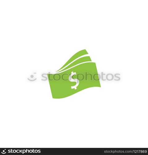 Business acounting money mobile cash logo vector template