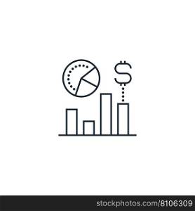 Business analytics creative icon from Royalty Free Vector