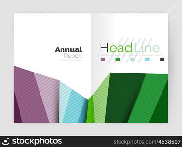 Business annual report abstract backgrounds. Geometric business annual report abstract backgrounds