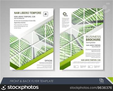 Business brochure annual report Royalty Free Vector Image