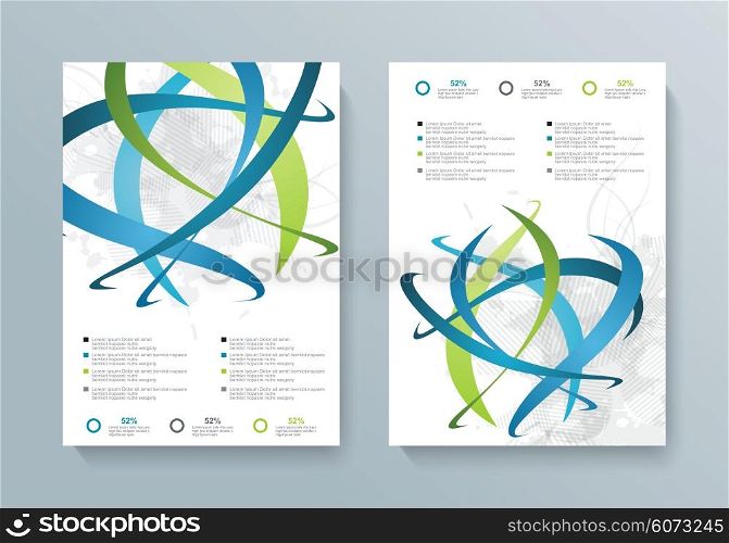 Business brochure flyer design layout template