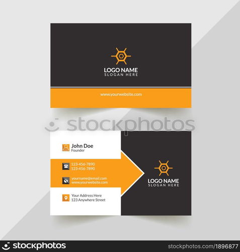 Business Card Design Template