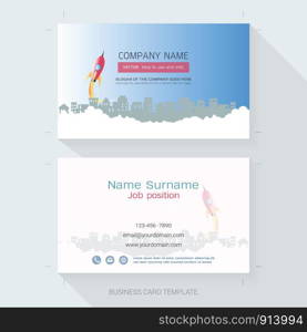 Business card design template