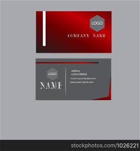 Business card template design simple very easy to use for company or business.