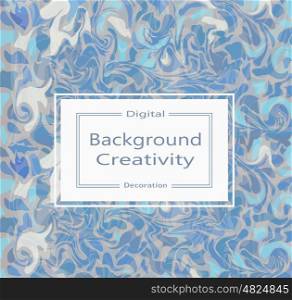 Business Card Template. Marble Background for business cards.