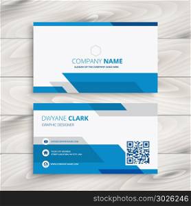 business card template vector design