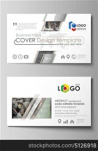 Business card templates. Easy editable layout, abstract vector design template. Colorful background made of dotted texture for travel business, urban cityscape.. Business card templates. Easy editable layout, abstract vector design template. Colorful background made of dotted texture for travel business, urban cityscape