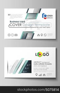 Business card templates. Easy editable layout, abstract vector design template. Genetic and chemical compounds. Atom, DNA and neurons. Medicine, chemistry, science concept. Geometric background.. Business card templates. Easy editable layout, abstract vector design template. Genetic and chemical compounds. Atom, DNA and neurons. Medicine, chemistry, science or technology concept. Geometric background.