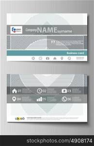 Business card templates. Easy editable layout, abstract vector design template. Minimalistic background with lines. Gray color geometric shapes forming simple beautiful pattern.. Business card templates. Easy editable layout, abstract vector design template. Minimalistic background with lines. Gray color geometric shapes forming simple beautiful pattern