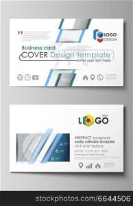 Business card templates. Easy editable layout, abstract vector design template. Minimalistic background with lines. Gray color geometric shapes forming simple beautiful pattern. Business card templates. Easy editable layout, abstract vector design template. Minimalistic background with lines. Gray color geometric shapes forming simple beautiful pattern.