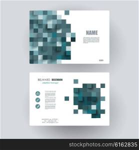 Business cards Design. Vector Template layout.