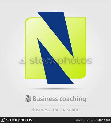 Business coaching business icon for creative design tasks. Business coaching business icon