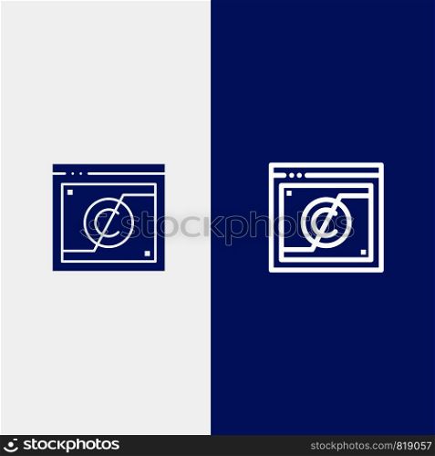 Business, Copyright, Digital, Domain, Law Line and Glyph Solid icon Blue banner Line and Glyph Solid icon Blue banner