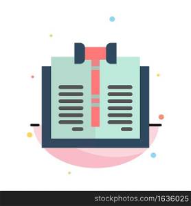 Business, Copyright, Digital, Law, Records Abstract Flat Color Icon Template